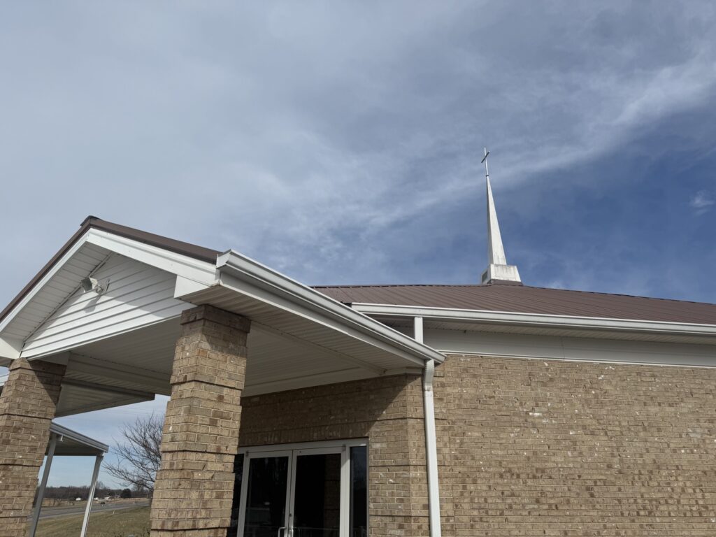 The Eastside Baptist Church building in Rock Island, Tennessee